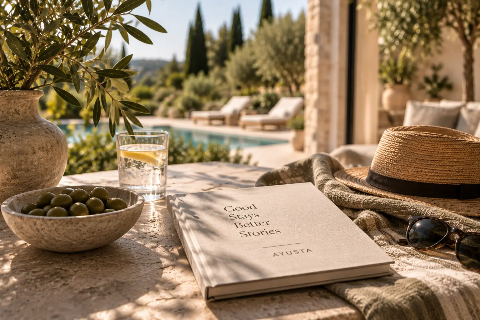 Mediterranean hospitality detail